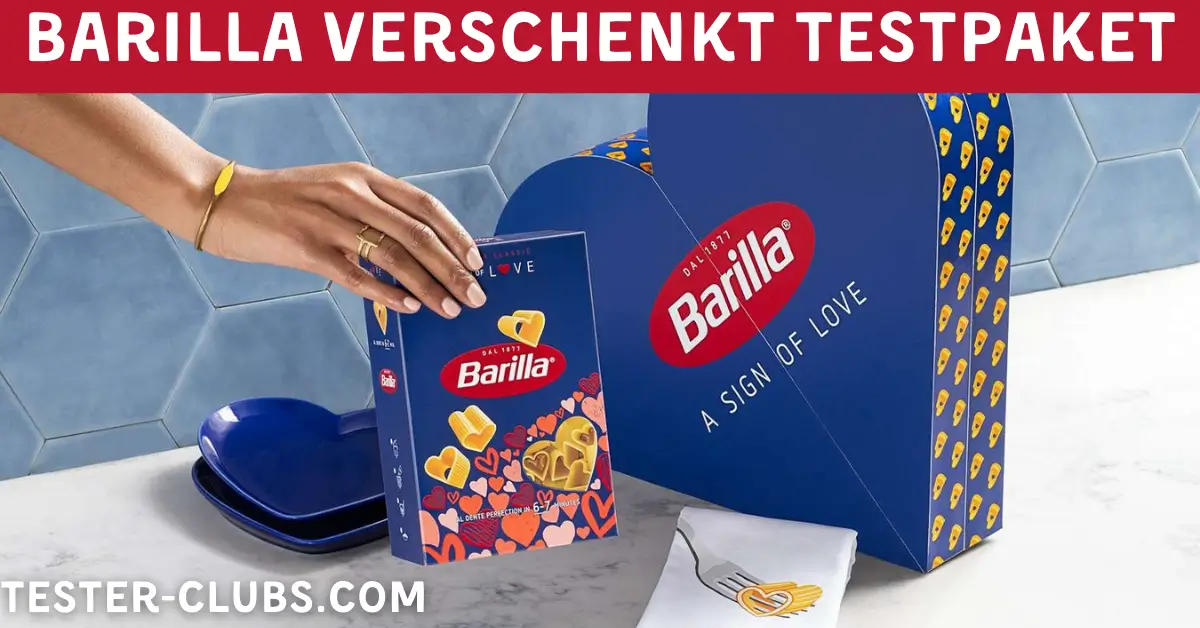 Barilla Pesto Angebot: Werden Sie Barilla-Tester
