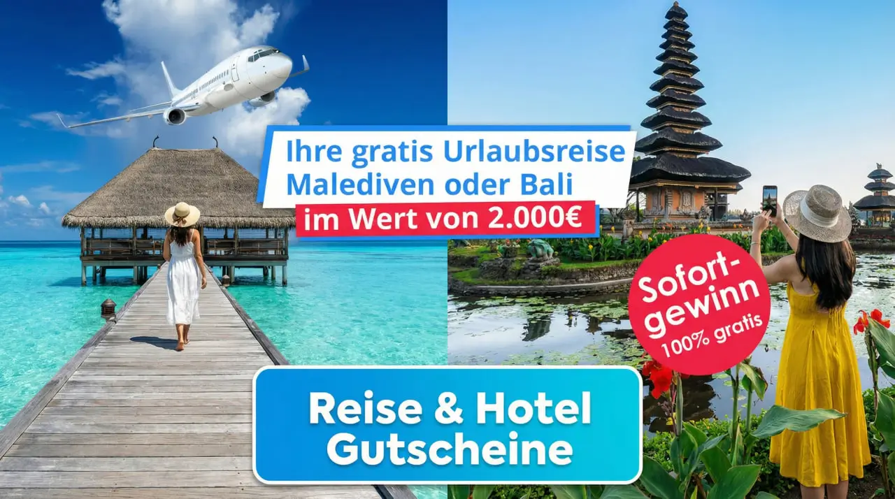Malediven Reise Gutschein – Exklusiver Urlaubsgutschein für das Inselparadies