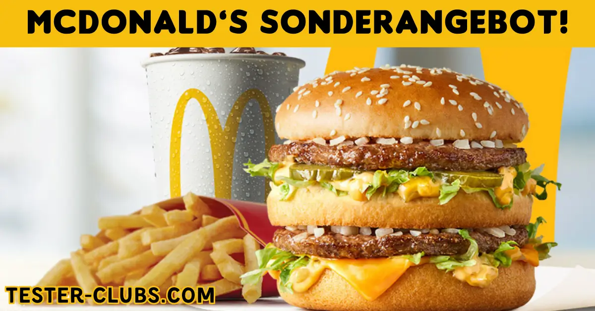 Kostenlos bei McDonald's Essen