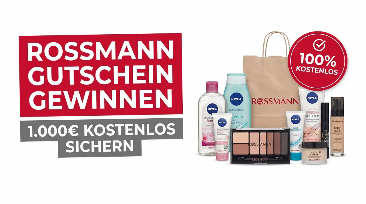 Rossmann Gutschein gewinnen