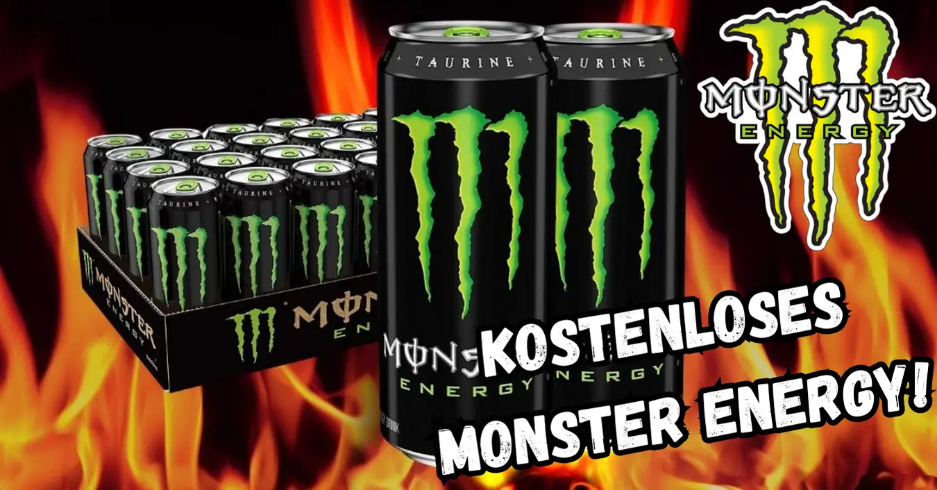 Kostenlose Monster Energy Aktion ohne Monster Energy Code