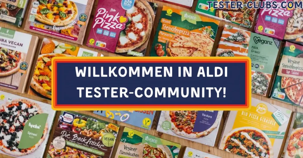 Beitritt zum Aldi Tester Club