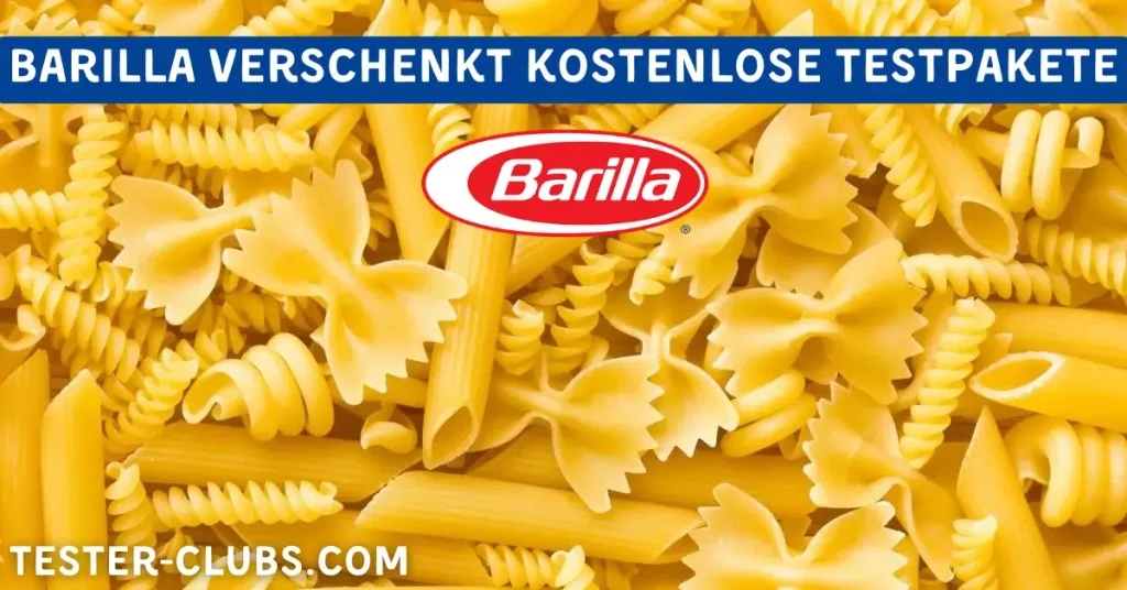 Barilla Pesto kostenlose Set Aktion