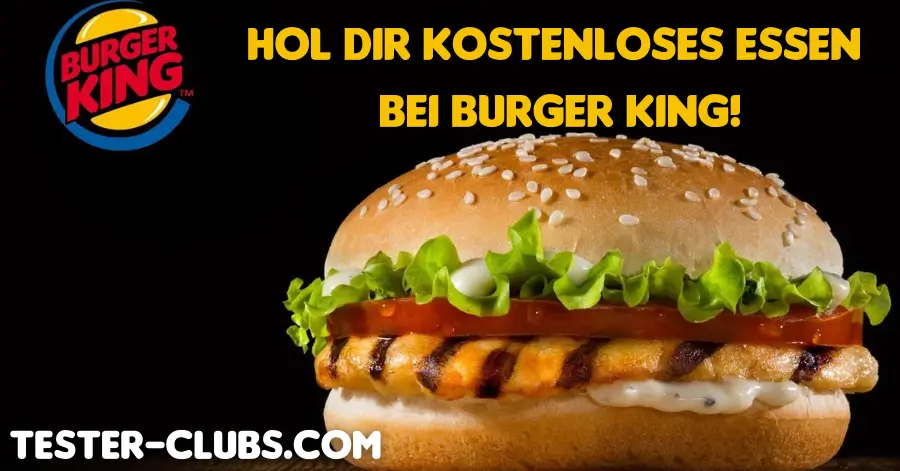 Leckerer Burger King Burger