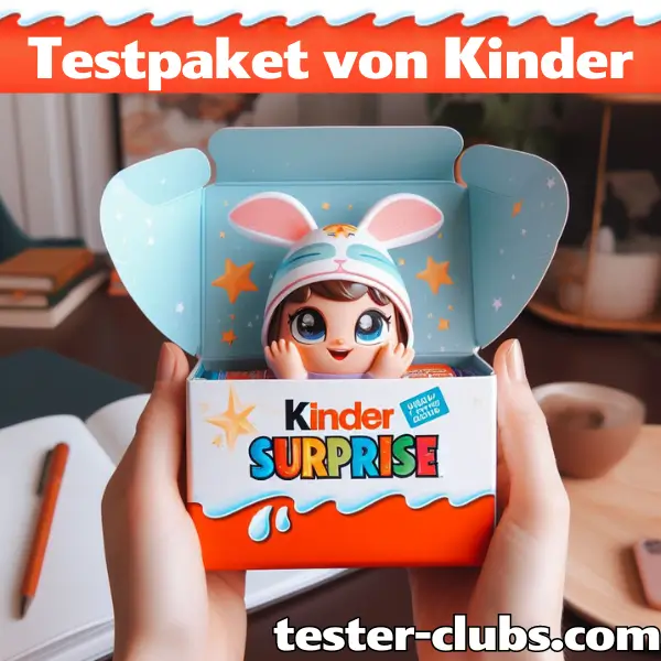 Gratis Kinderschokolade für glückliche Tester