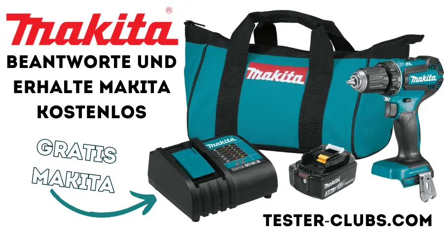 Makita Werkzeuge kostenlos testen