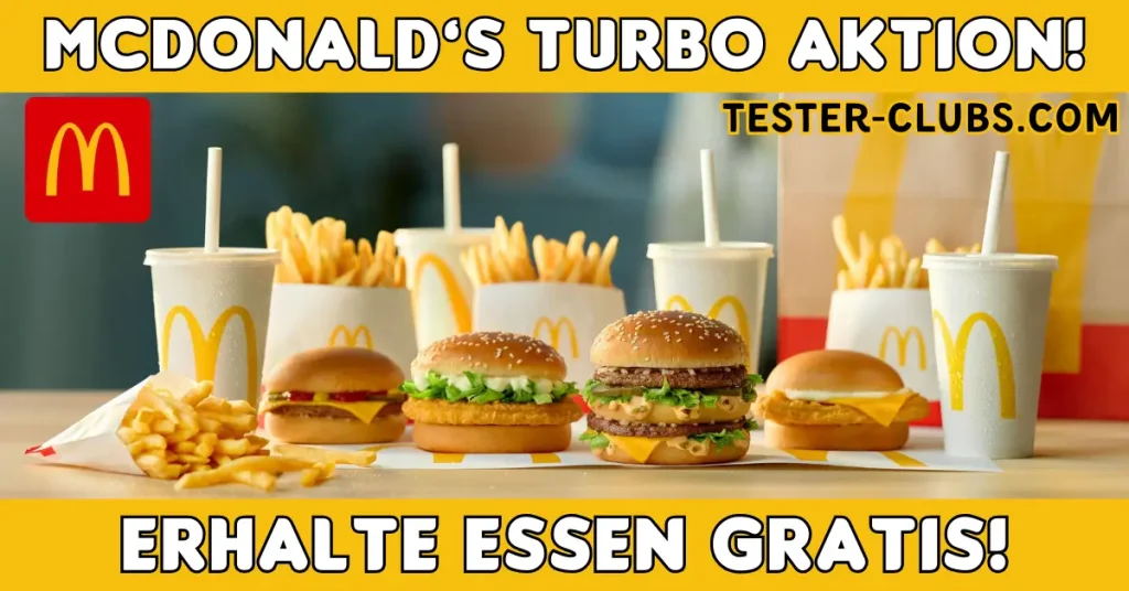 McDonald's Fastfood für Tester