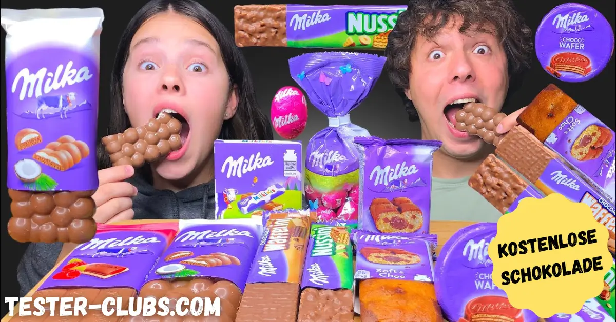 Gratis Milka Schokolade Geschenk