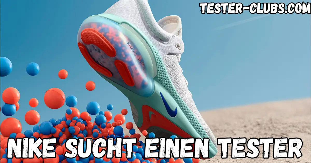 Neue Nike Sportschuhe als Produkt Tester